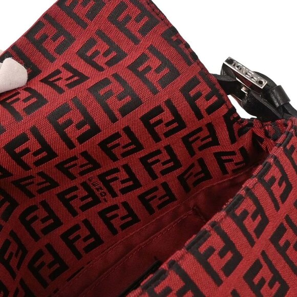 Fendi Red Zucchino Handbag 3677 8BR180 029 196142 - Picture 6 of 10